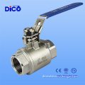 2000psi 316L Two Way Threaded End Ball Valve